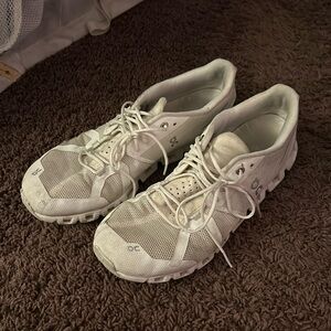 On cloud running shoes